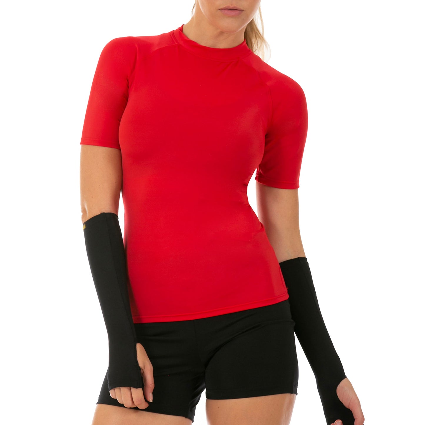 InstantFigure Activewear Compression Short Sleeve Top AWT025 InstantFigure INC