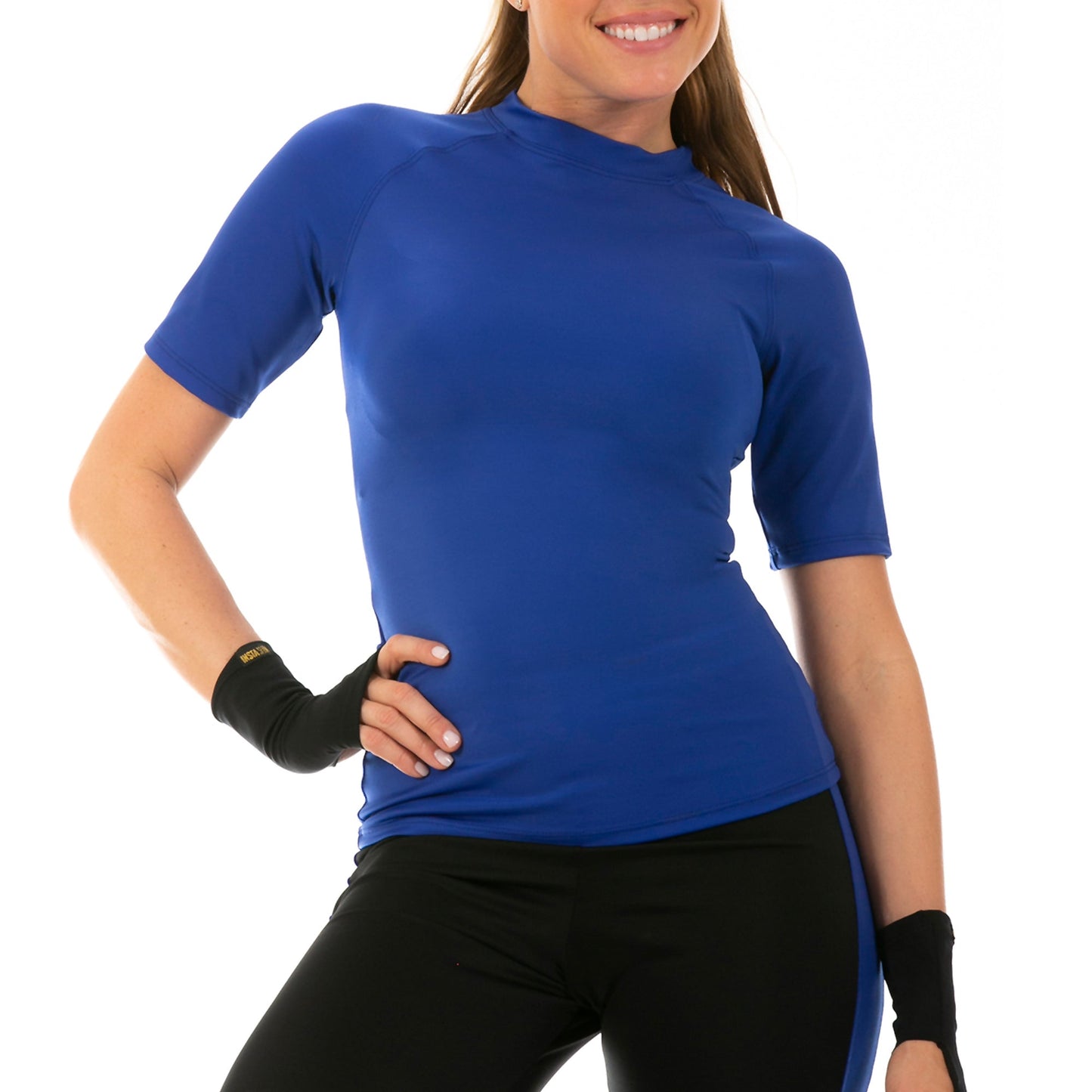 InstantFigure Activewear Compression Short Sleeve Top AWT025 InstantFigure INC