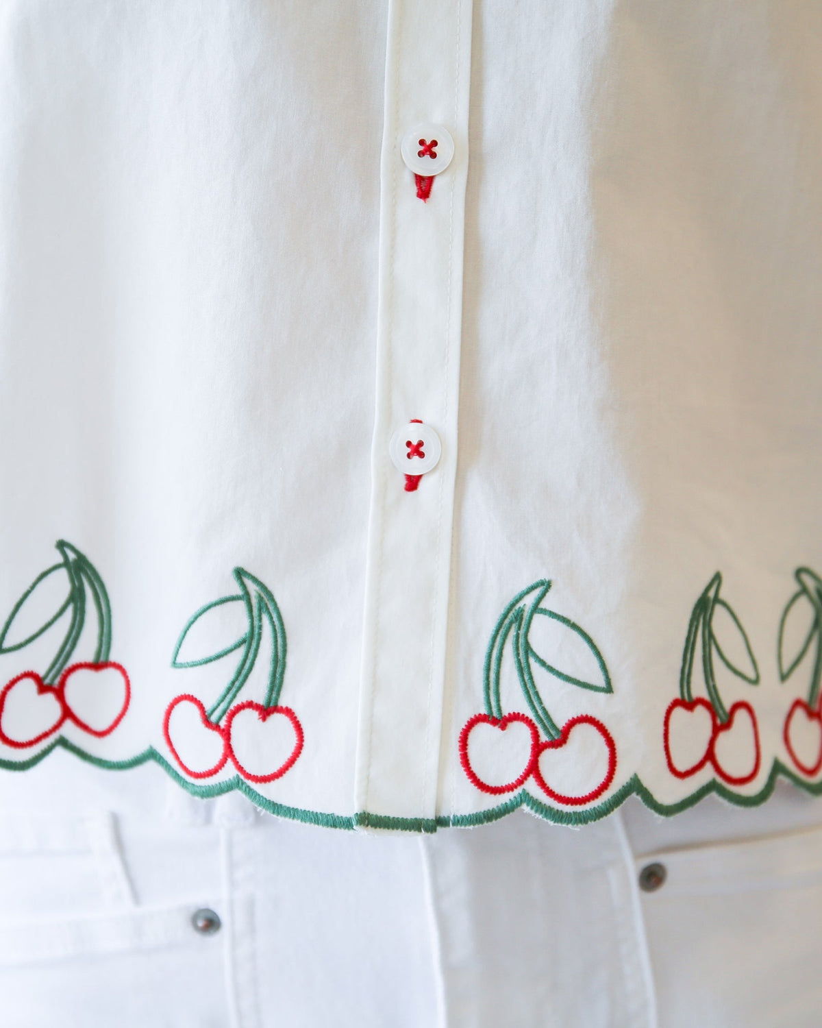 Cherry Cute Button Down Downeast