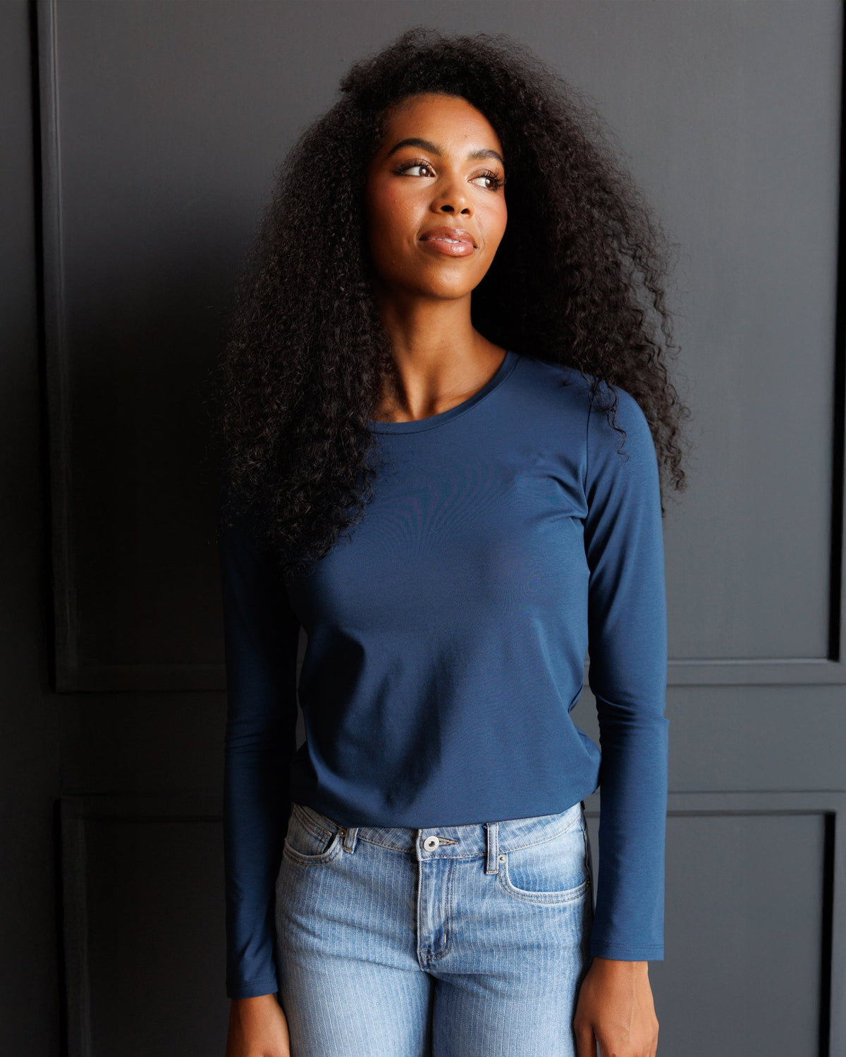 Essential Long Sleeve Tee Downeast