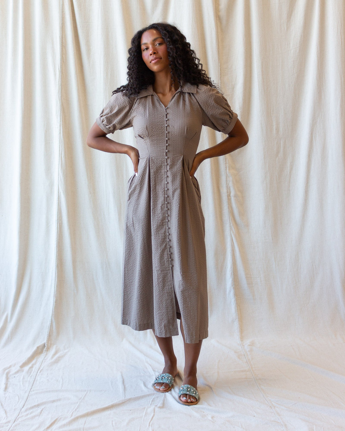 Femme Field Dress Downeast