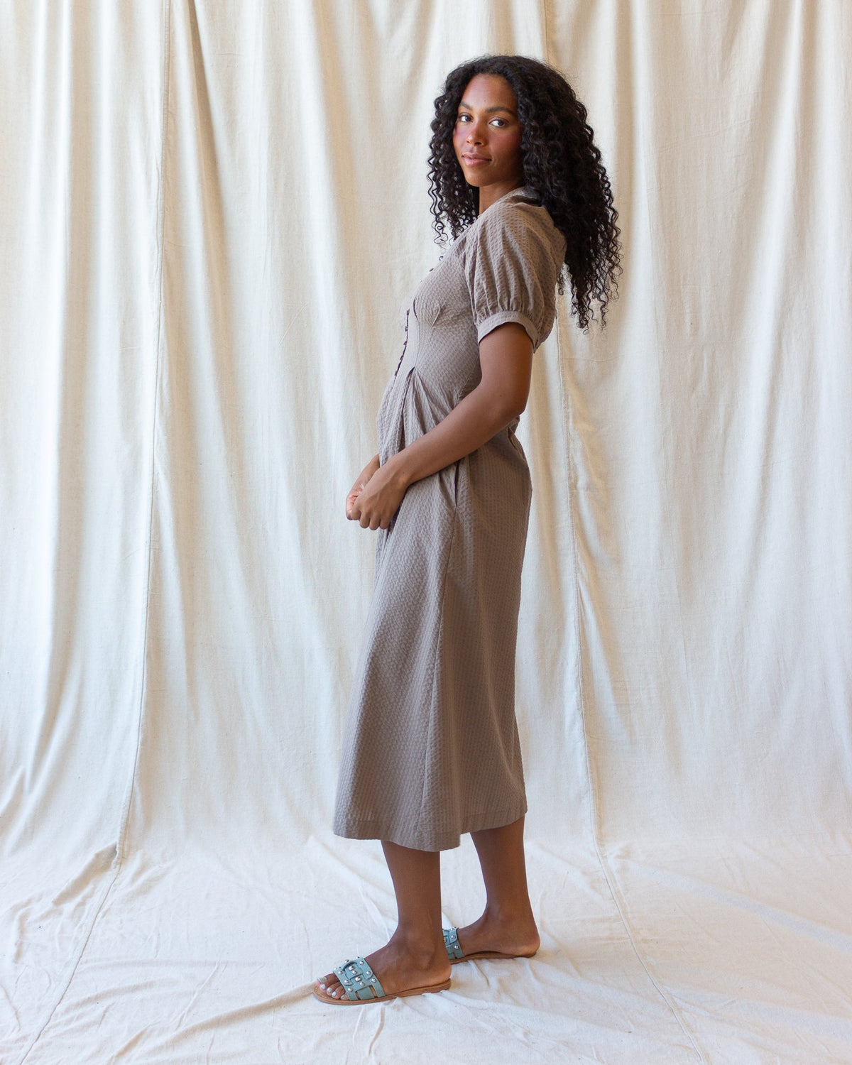 Femme Field Dress Downeast