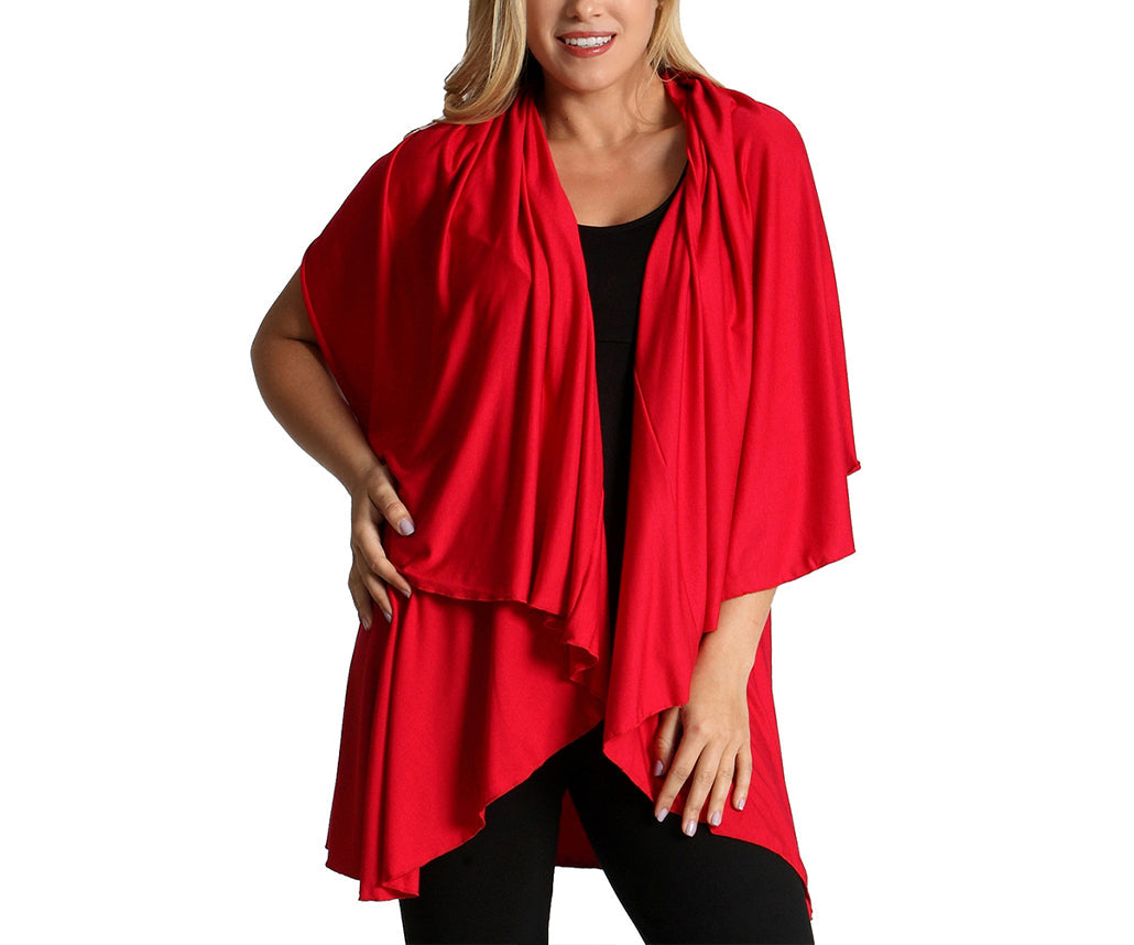 InstantFigure Instawrap Convertible Short Shahl With Arm Holes 169COSS InstantFigure INC