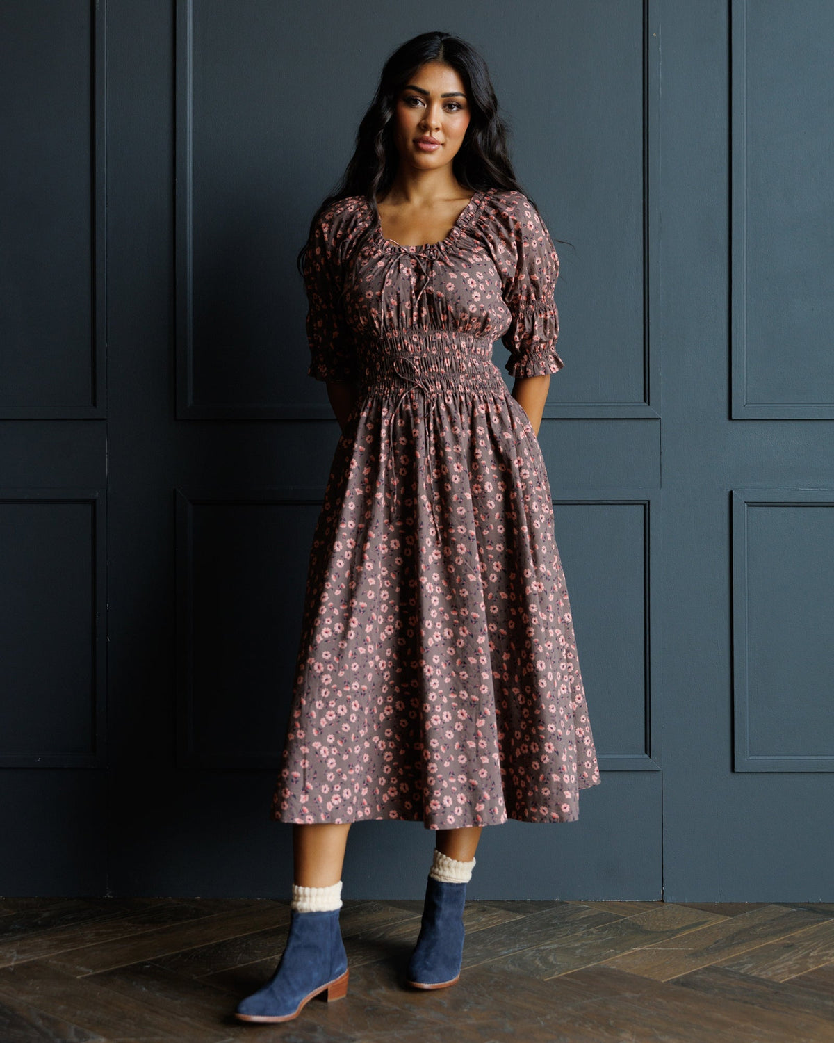 Long Way Home Dress Downeast
