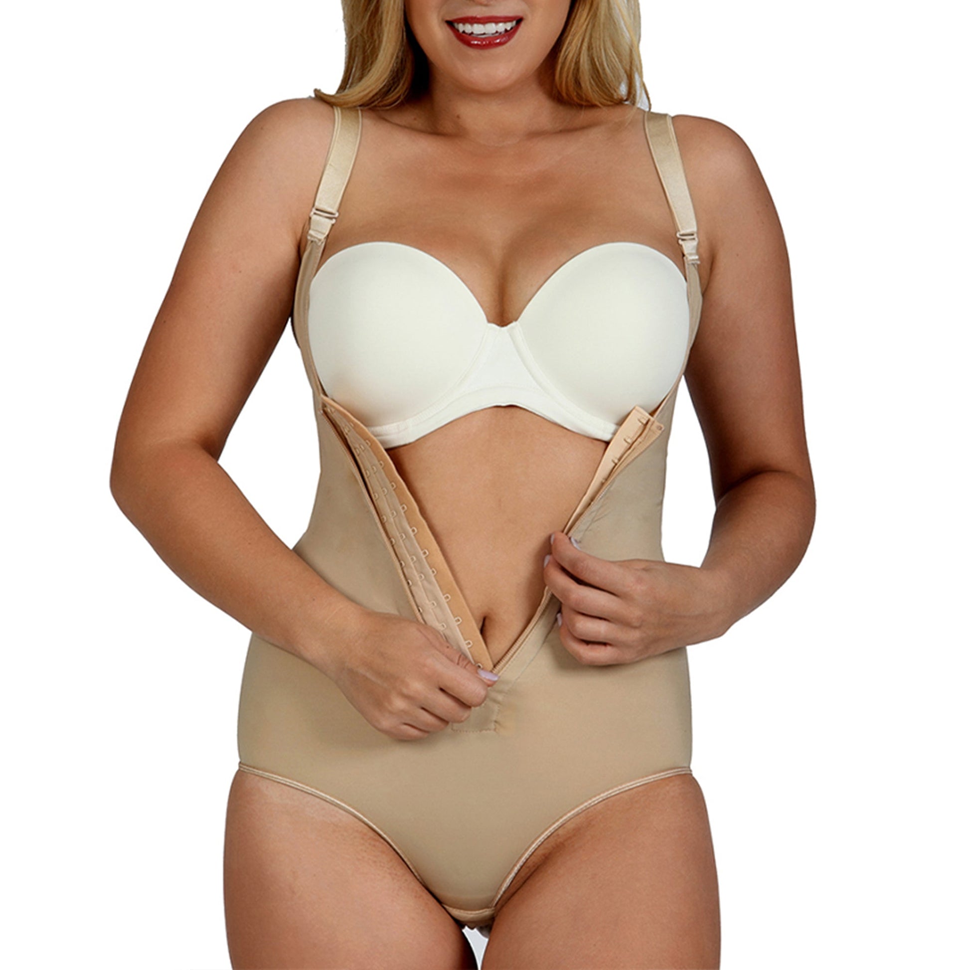 Instantfigure Underbust Brief Bodysuit with zip MD200 InstantFigure INC