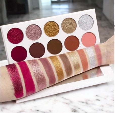 Ashunta Sheriff Beauty Unicorn II Glitter & Matte Shadow Palette Ashunta Sheriff Beauty