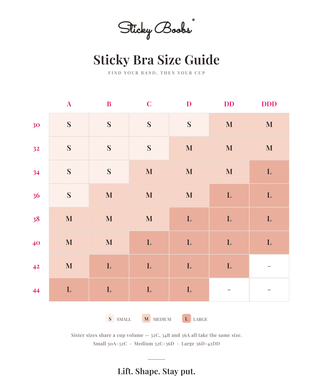 Sticky Boobs Sticky Bra – Adhesive Push-Up Backless Strapless Bra Sticky Boobs