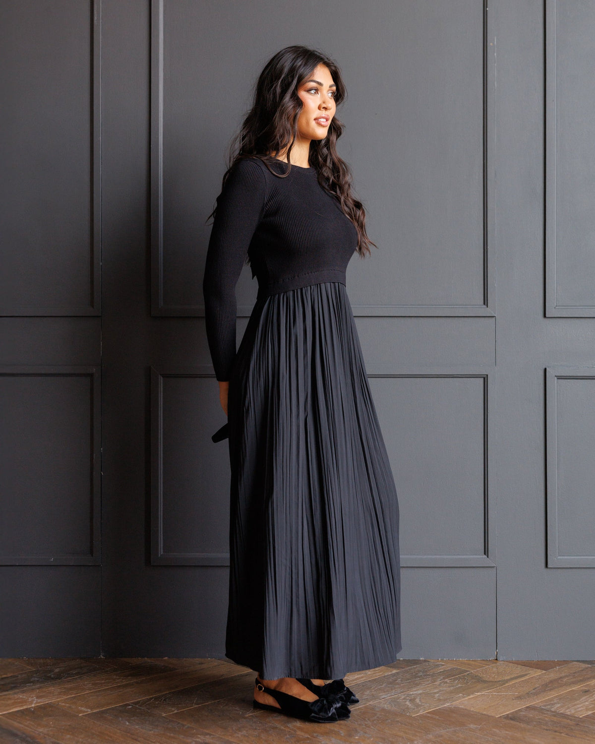 Soho Satin Dress Downeast