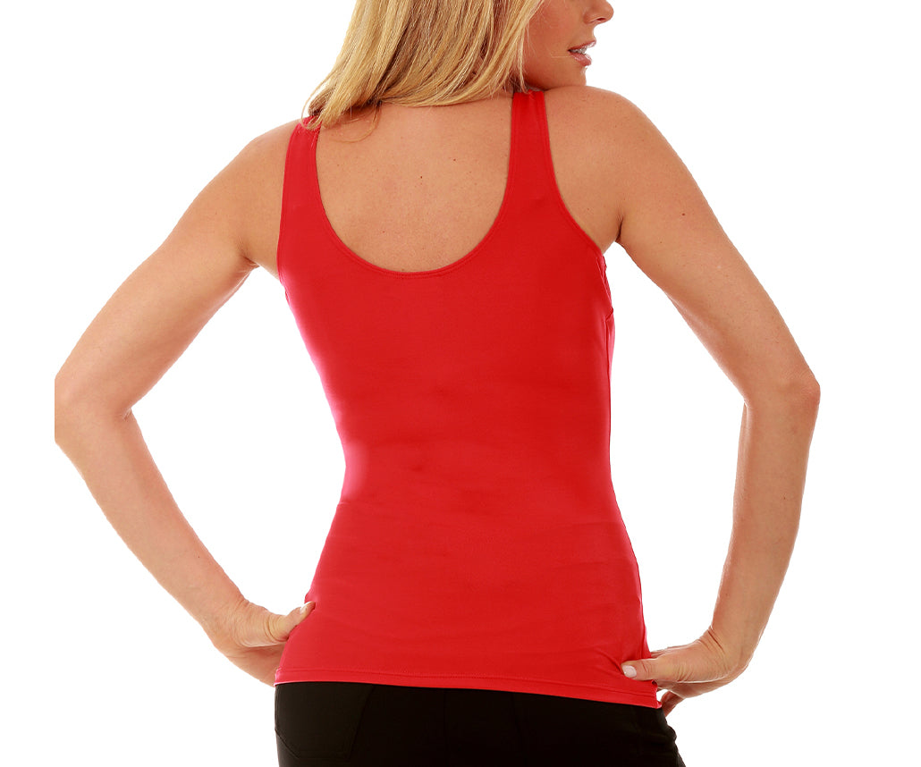 InstantFigure Activewear Compression Scoop Tank Top WA40021 InstantFigure INC