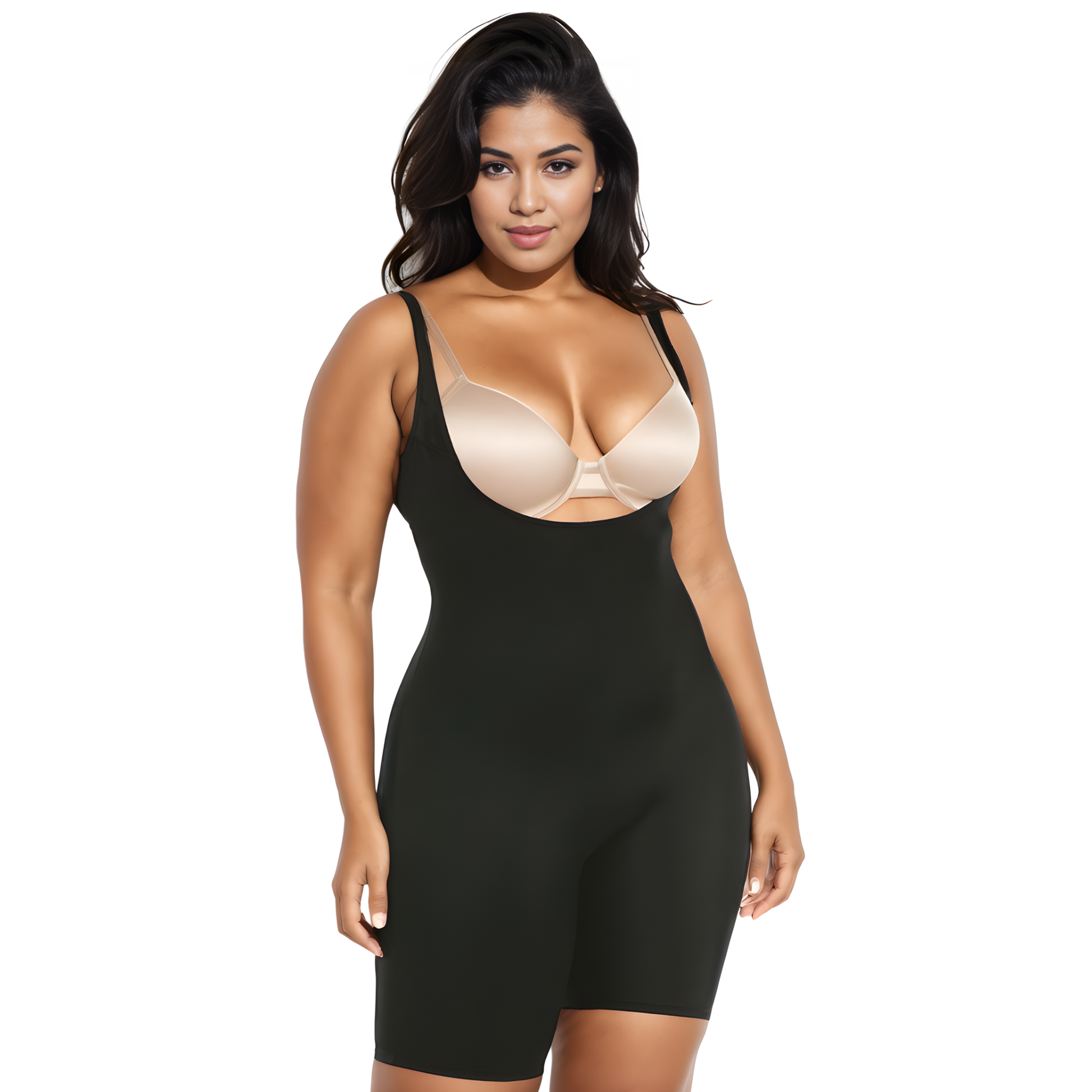 InstantFigure Underbust Bodyshorts Plus Size Shapewear WB40161C InstantFigure INC