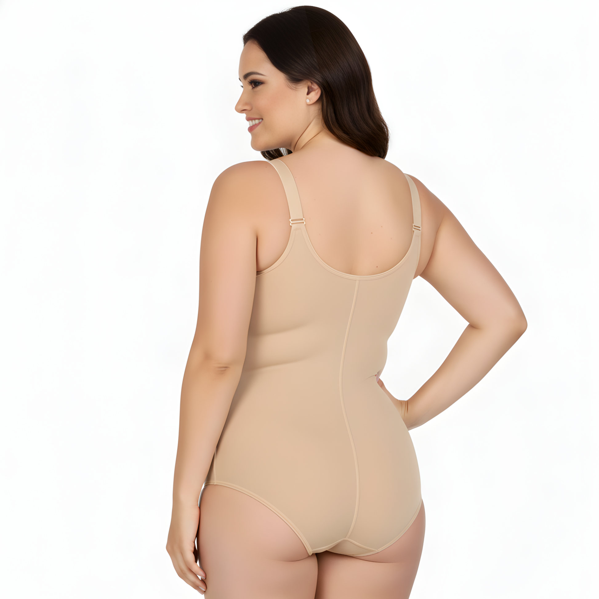 InstantFigure Plus Size Undersbust Brief with adj Bra Straps WBBS009C InstantFigure INC