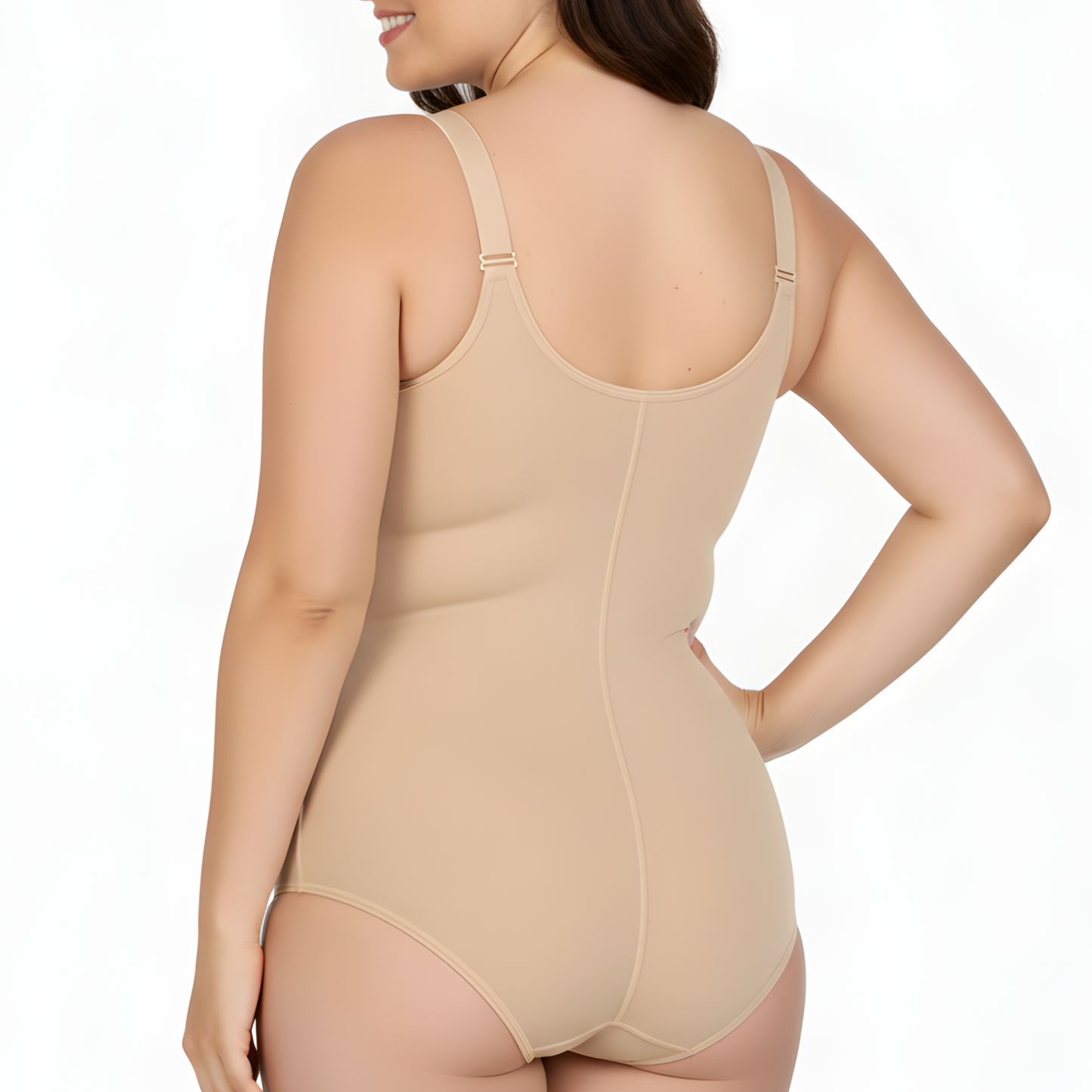 InstantFigure Plus Size Undersbust Brief with adj Bra Straps WBBS009C InstantFigure INC