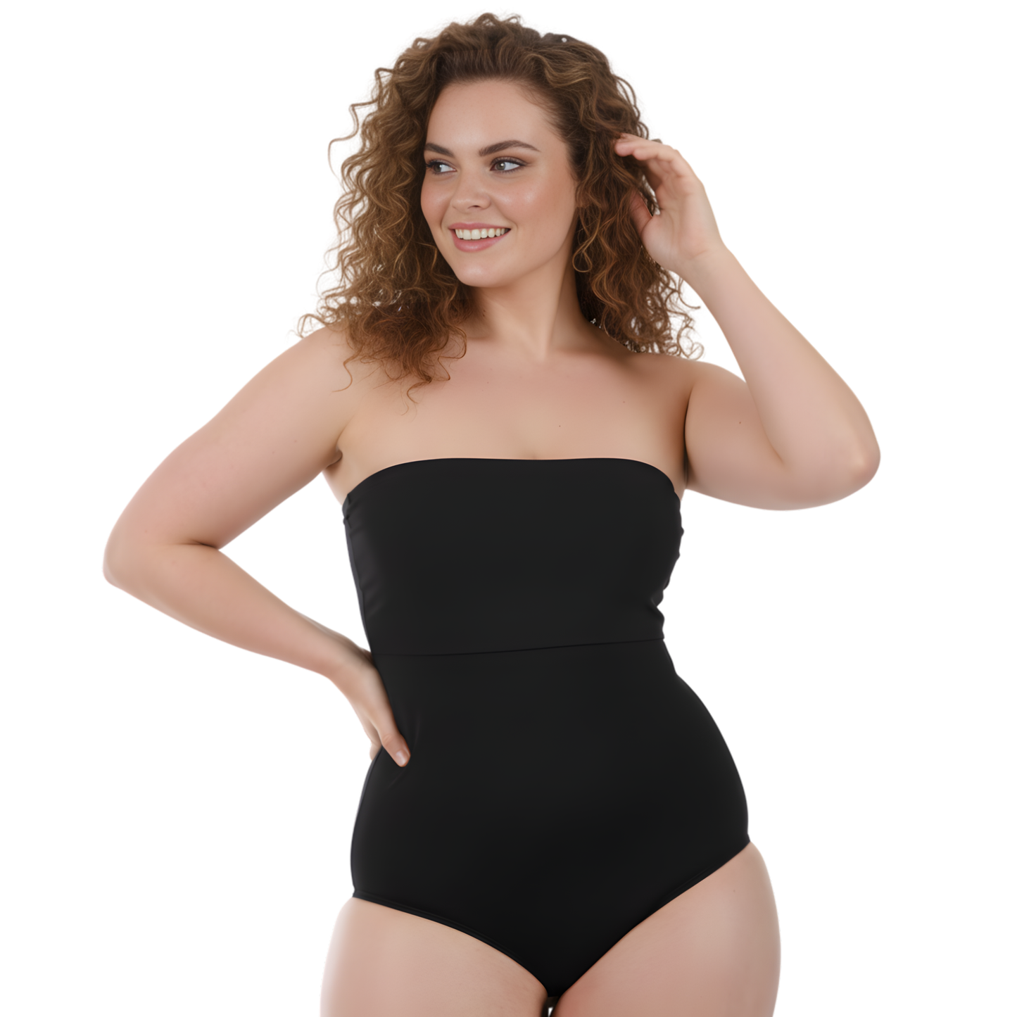 Plus Size InstantFigure Bandeau Brief Bodysuit Shapewear WBS012C InstantFigure INC