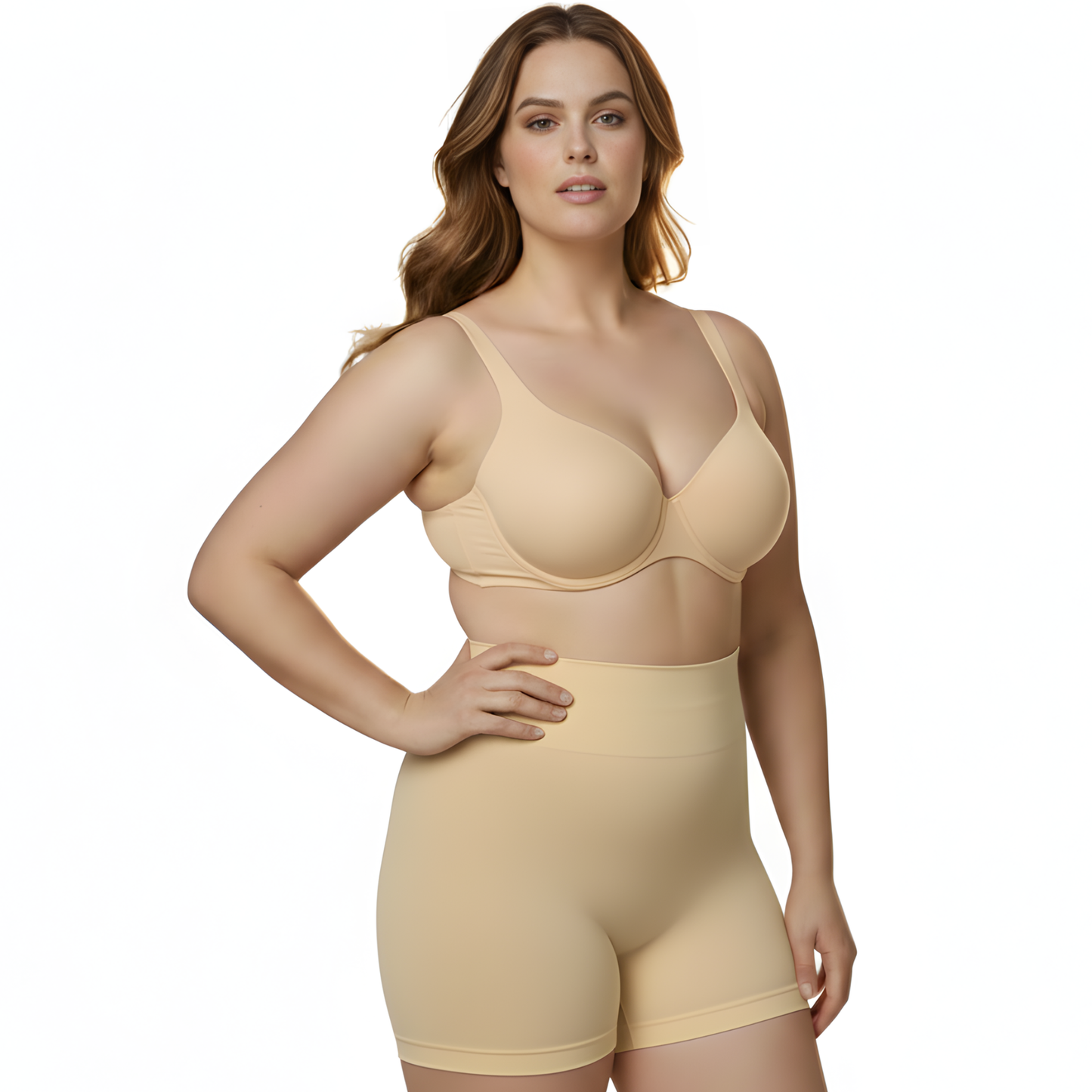 InstantFigure Hi-Waist Compression Boy Shorts WBSH010 InstantFigure INC