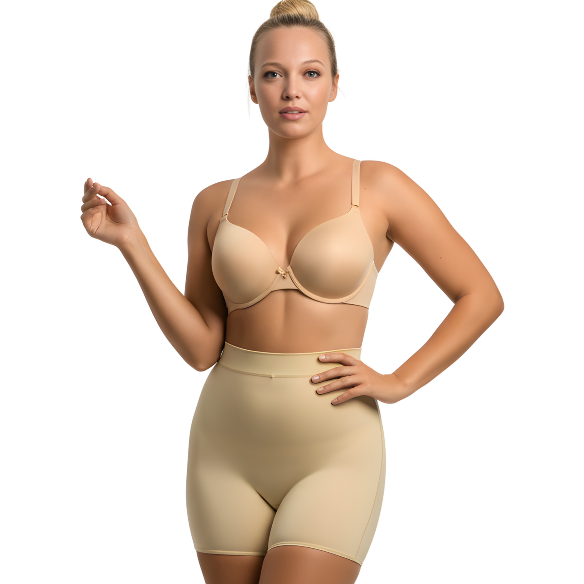 InstantFigure Hi-Waist Compression Boy Shorts WBSH010 InstantFigure INC