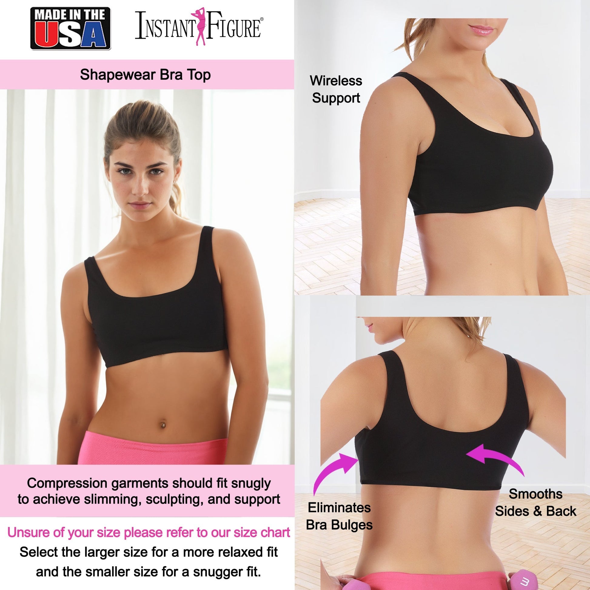 InstantFigure Shapewear Bra Top WBT006 InstantFigure INC