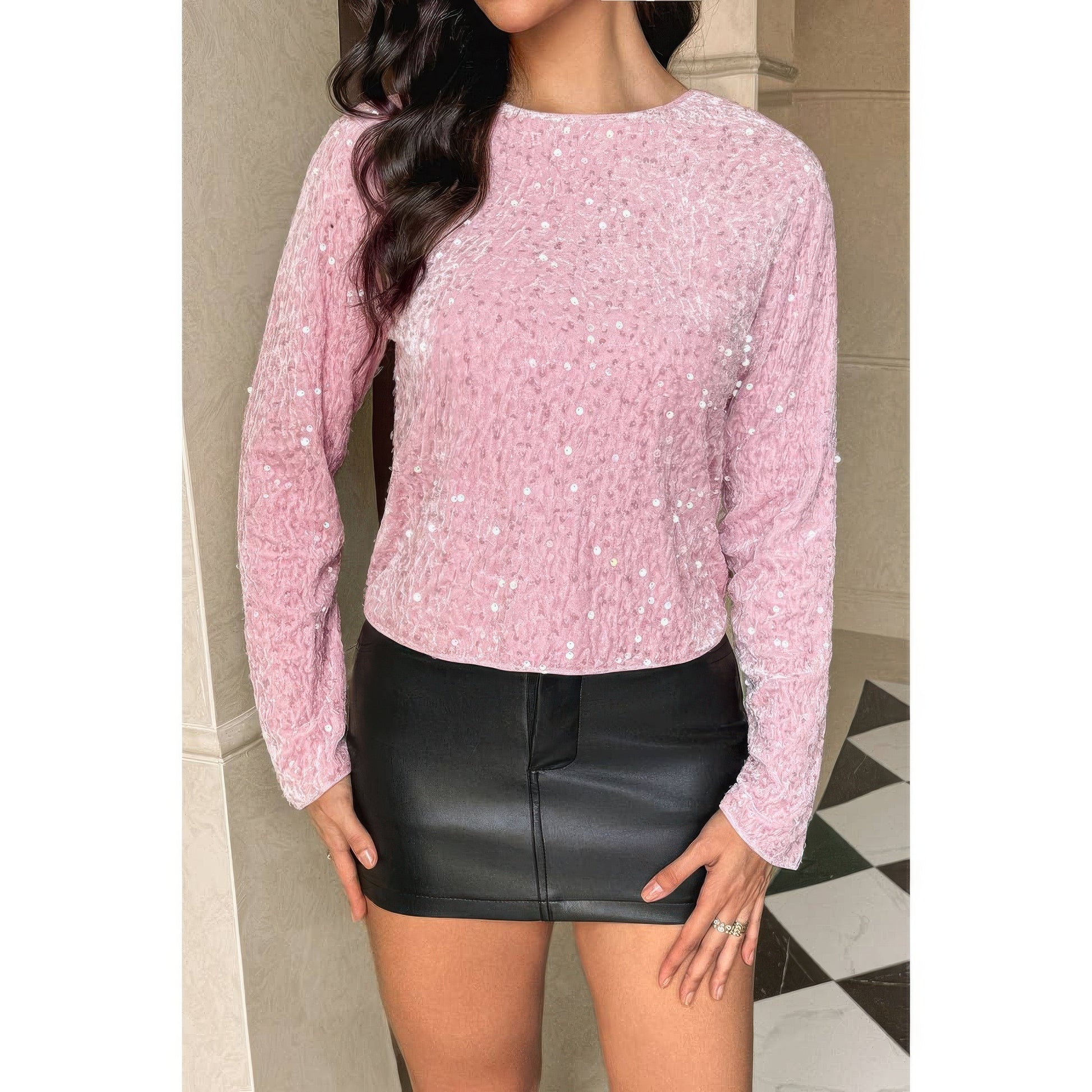 V Neck Sparkly Bolero Cropped Tie Front Jacket