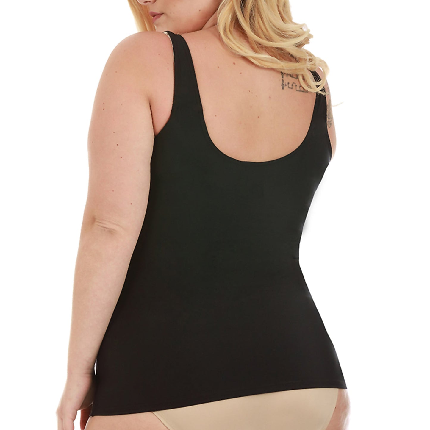 InstantFigure Plus Size Empire Seam Tank Top WT4061C InstantFigure INC