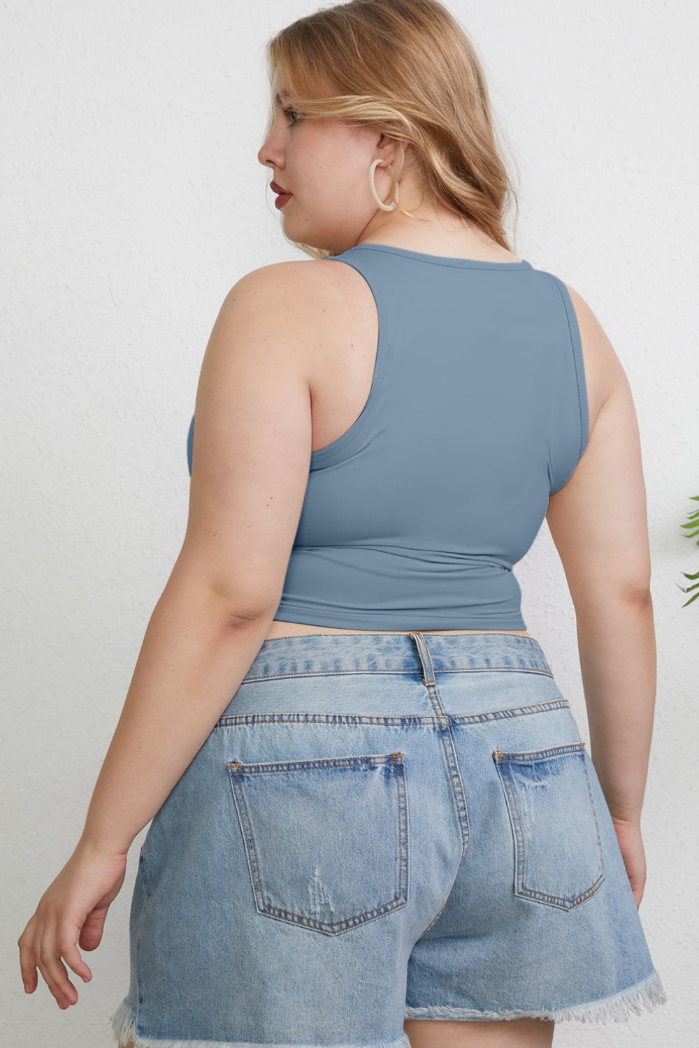 Basic Bae Full Size Round Neck Slim Tank ShopBasicbae