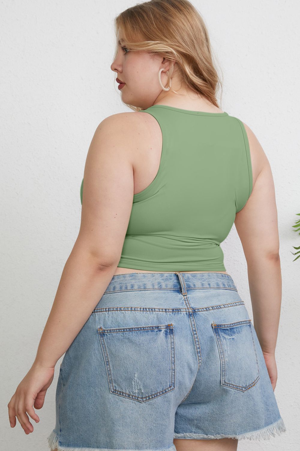 Basic Bae Full Size Round Neck Slim Tank ShopBasicbae