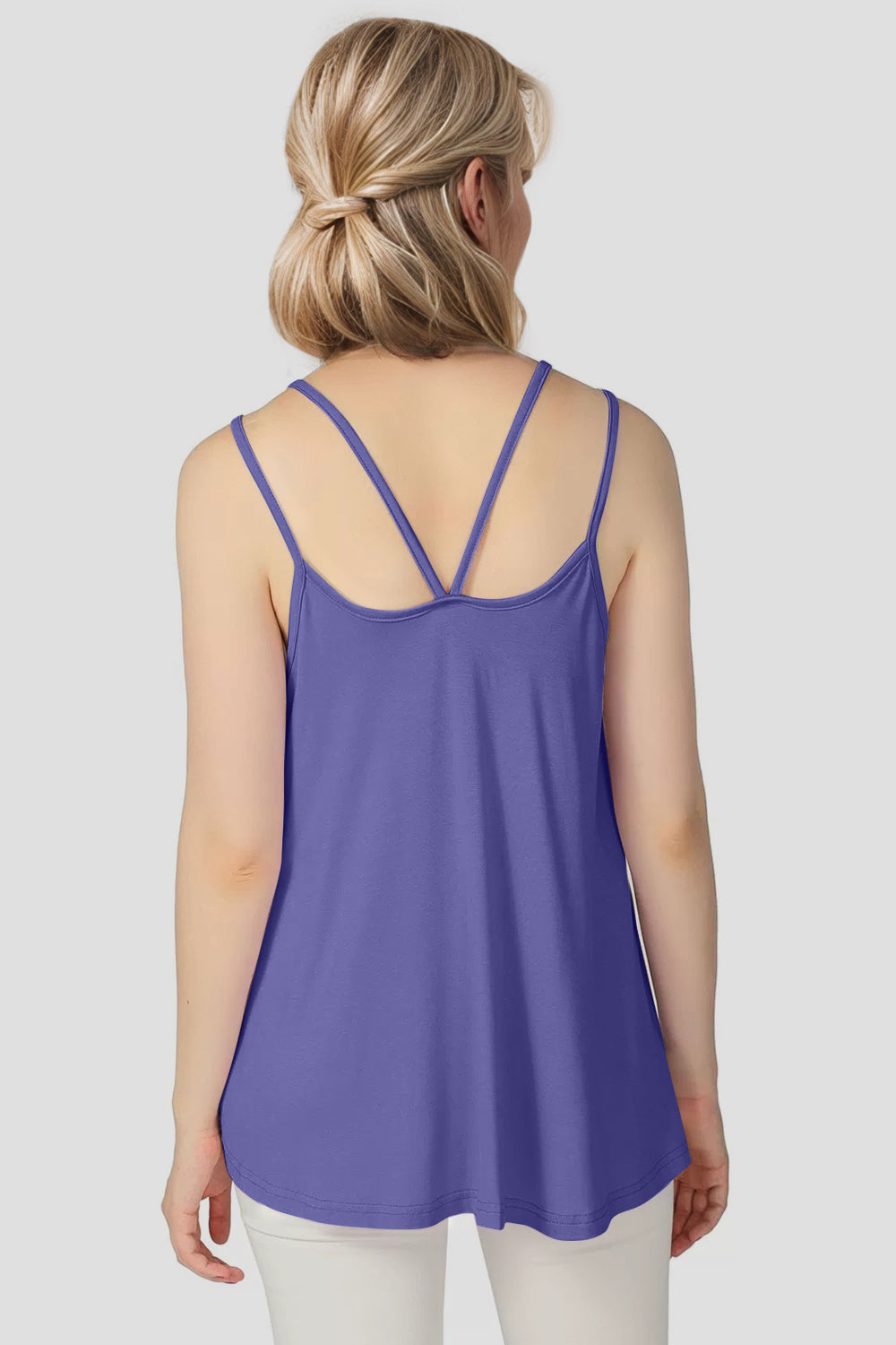 Basic Bae Bamboo Scoop Neck Double Spaghetti Straps Cami ShopBasicbae