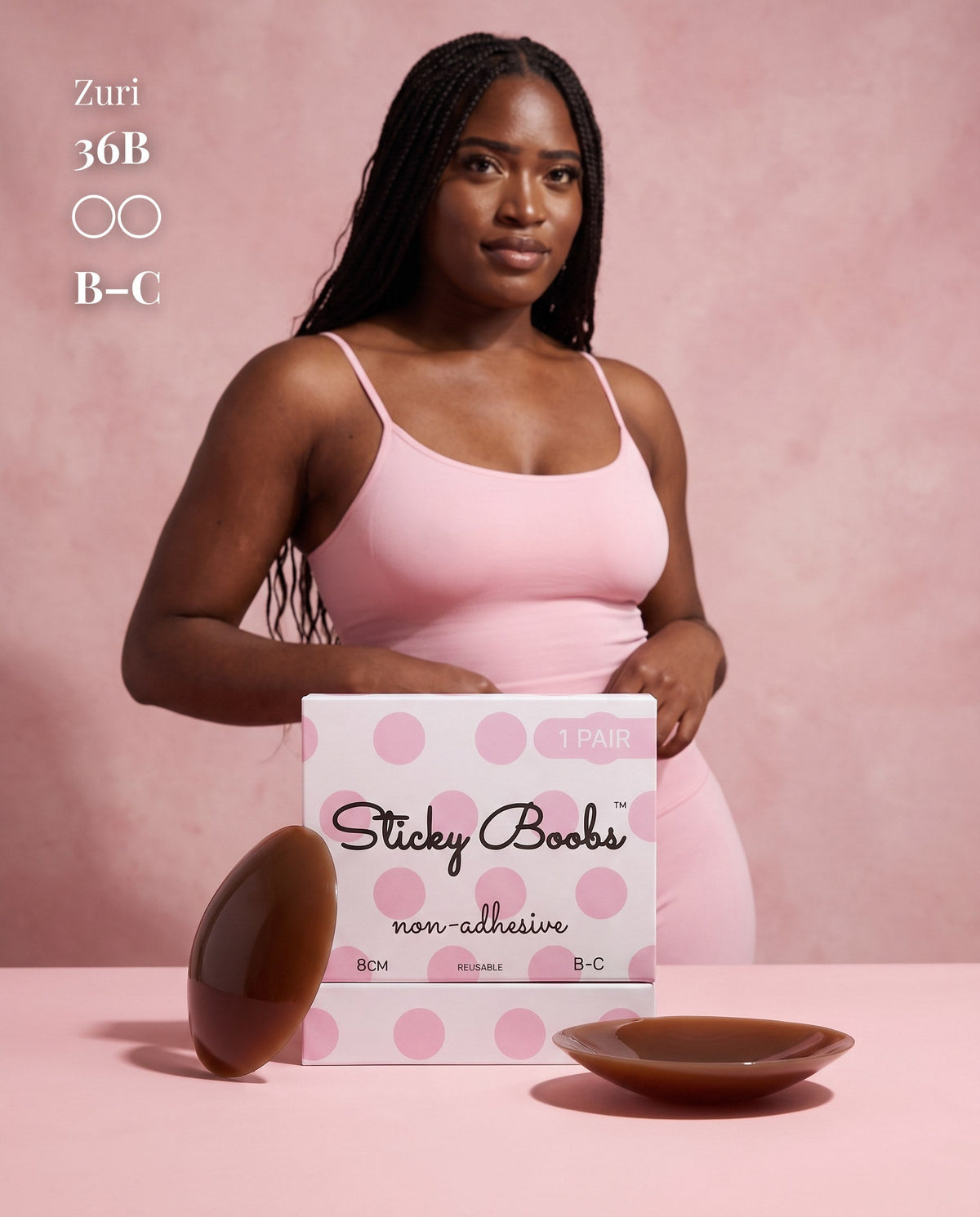 Sticky Boobs Non-Adhesive Silicone Nipple Covers – Reusable, No Glue Sticky Boobs