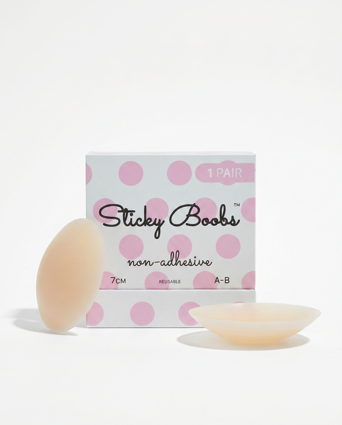 Sticky Boobs Non-Adhesive Silicone Nipple Covers – Reusable, No Glue Sticky Boobs