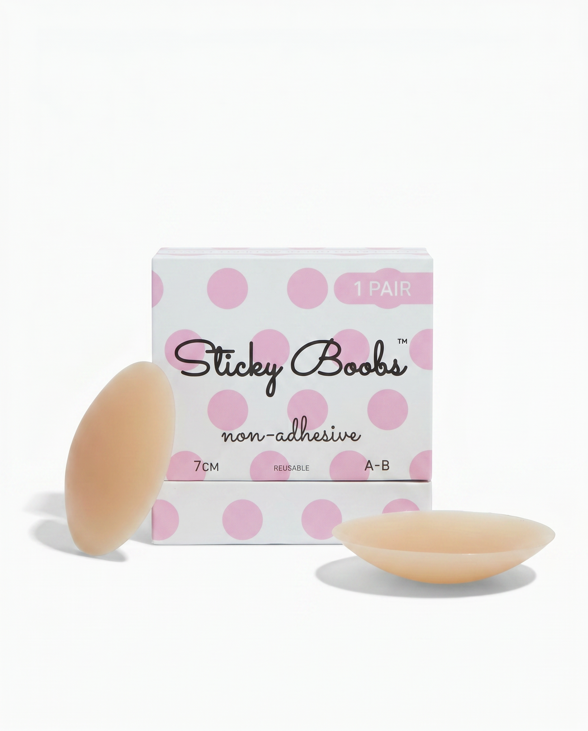 Sticky Boobs Non-Adhesive Silicone Nipple Covers – Reusable, No Glue Sticky Boobs