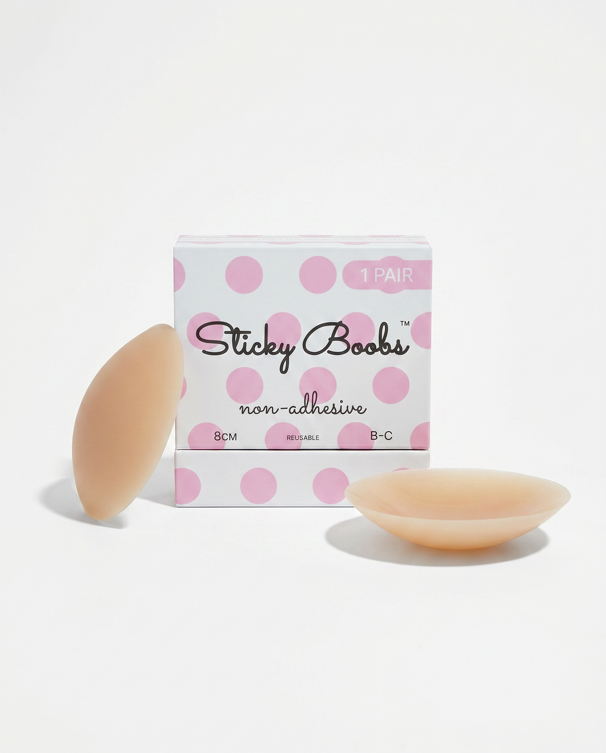 Sticky Boobs Non-Adhesive Silicone Nipple Covers – Reusable, No Glue Sticky Boobs