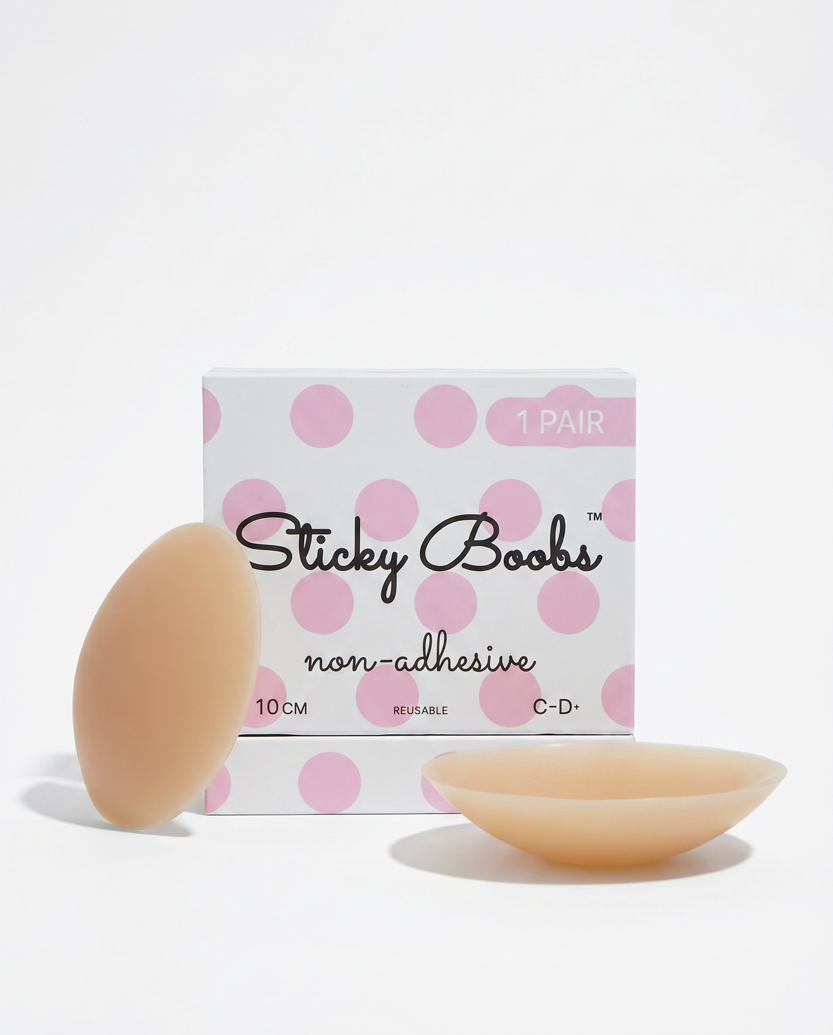 Sticky Boobs Non-Adhesive Silicone Nipple Covers – Reusable, No Glue Sticky Boobs