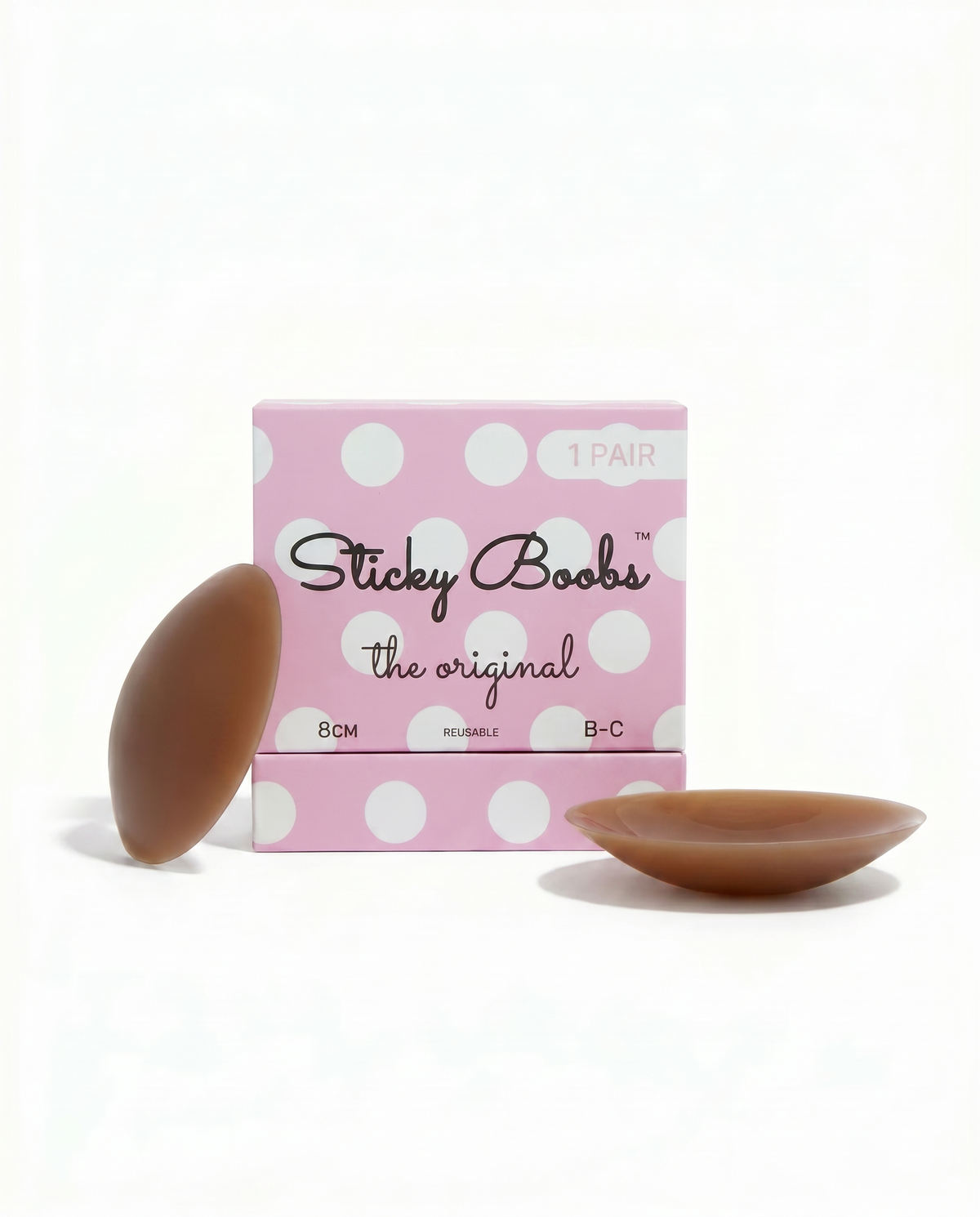The Original Sticky Boobs – Adhesive Silicone Nipple Covers Sticky Boobs