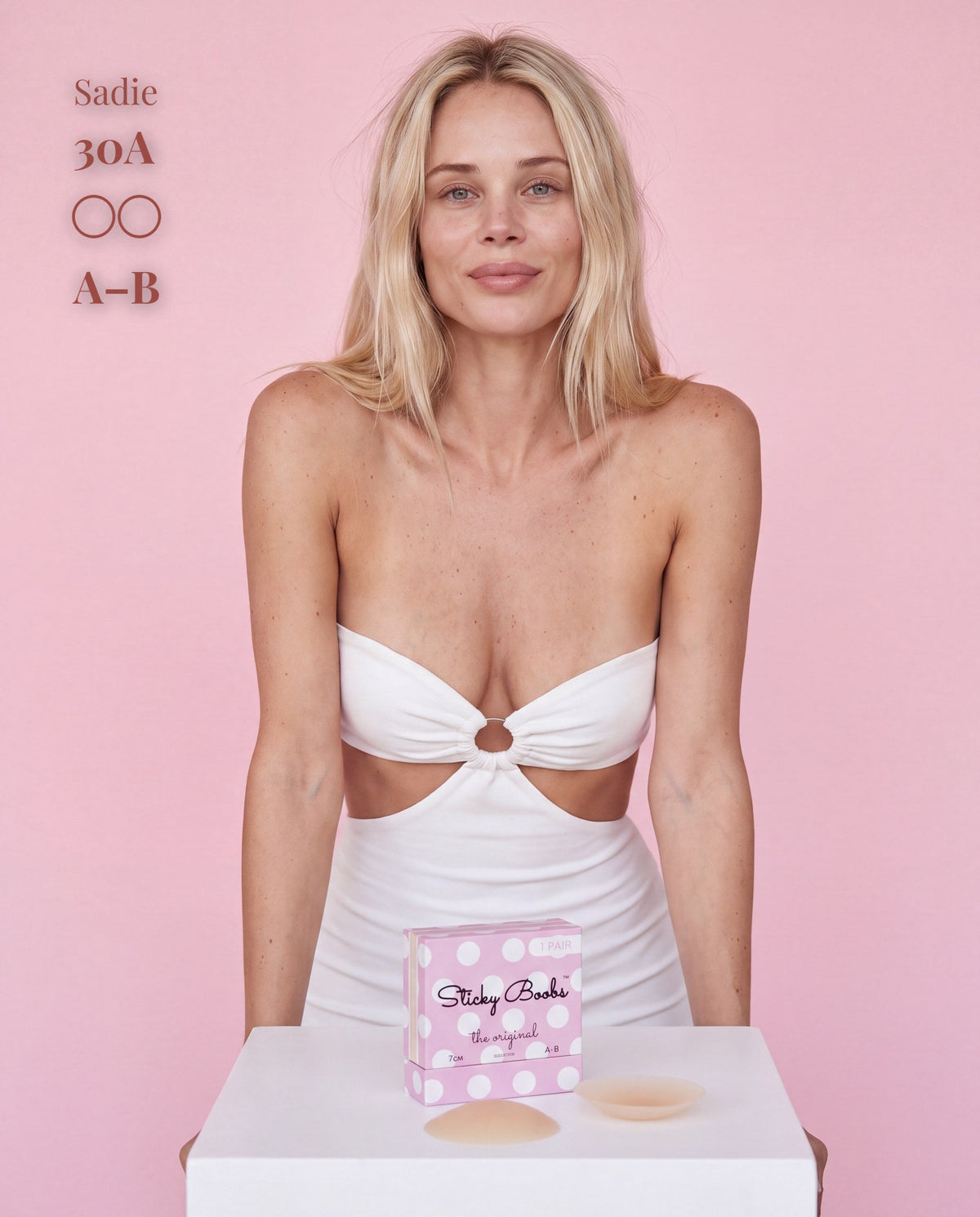 The Original Sticky Boobs – Adhesive Silicone Nipple Covers Sticky Boobs