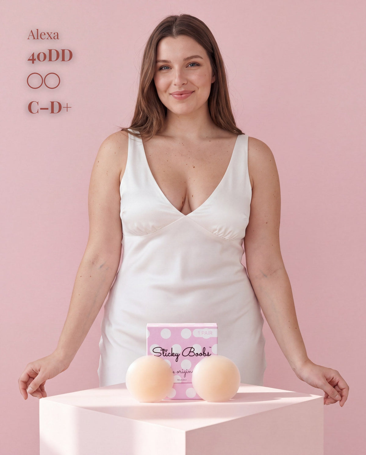The Original Sticky Boobs – Adhesive Silicone Nipple Covers Sticky Boobs