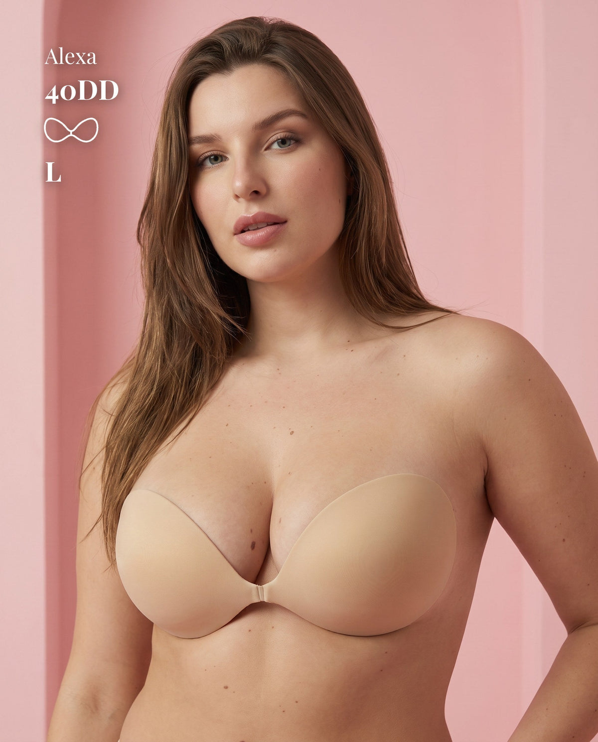 Sticky Boobs Sticky Bra – Adhesive Push-Up Backless Strapless Bra Sticky Boobs