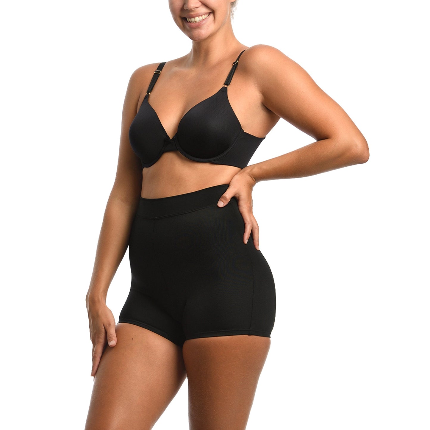 InstantFigure Hi-Waist Compression Boy Shorts WBSH010 InstantFigure INC